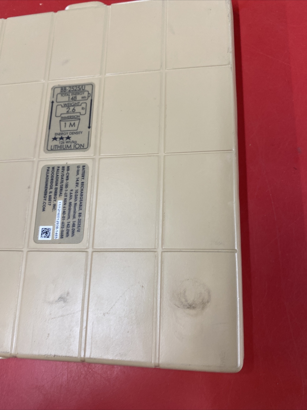 Inventus BB-2525/U Military Rechargeable Battery