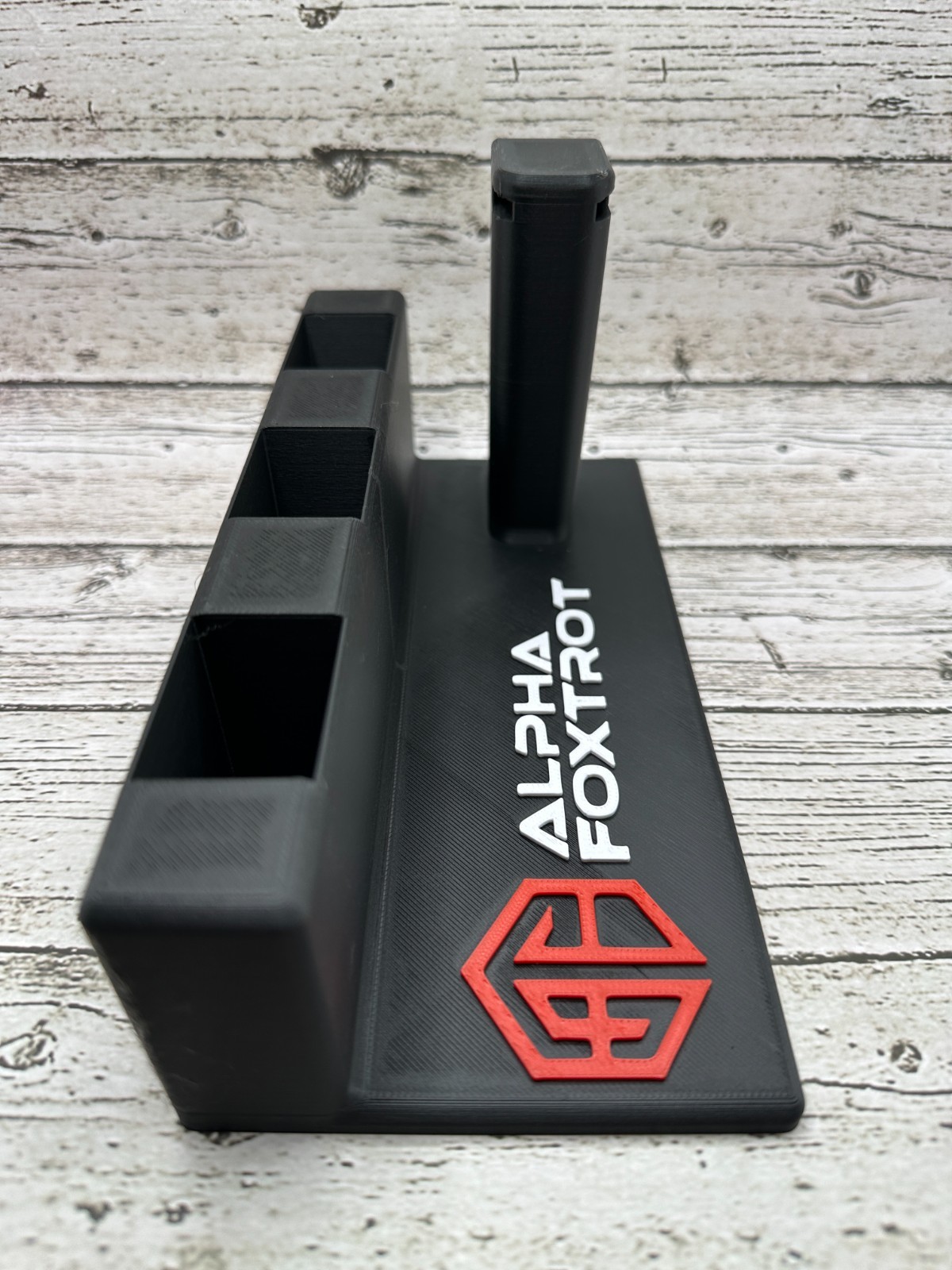 Alpha Foxtrot Romulus DS1911 Pistol Display Stand – Holds 3 Magazines