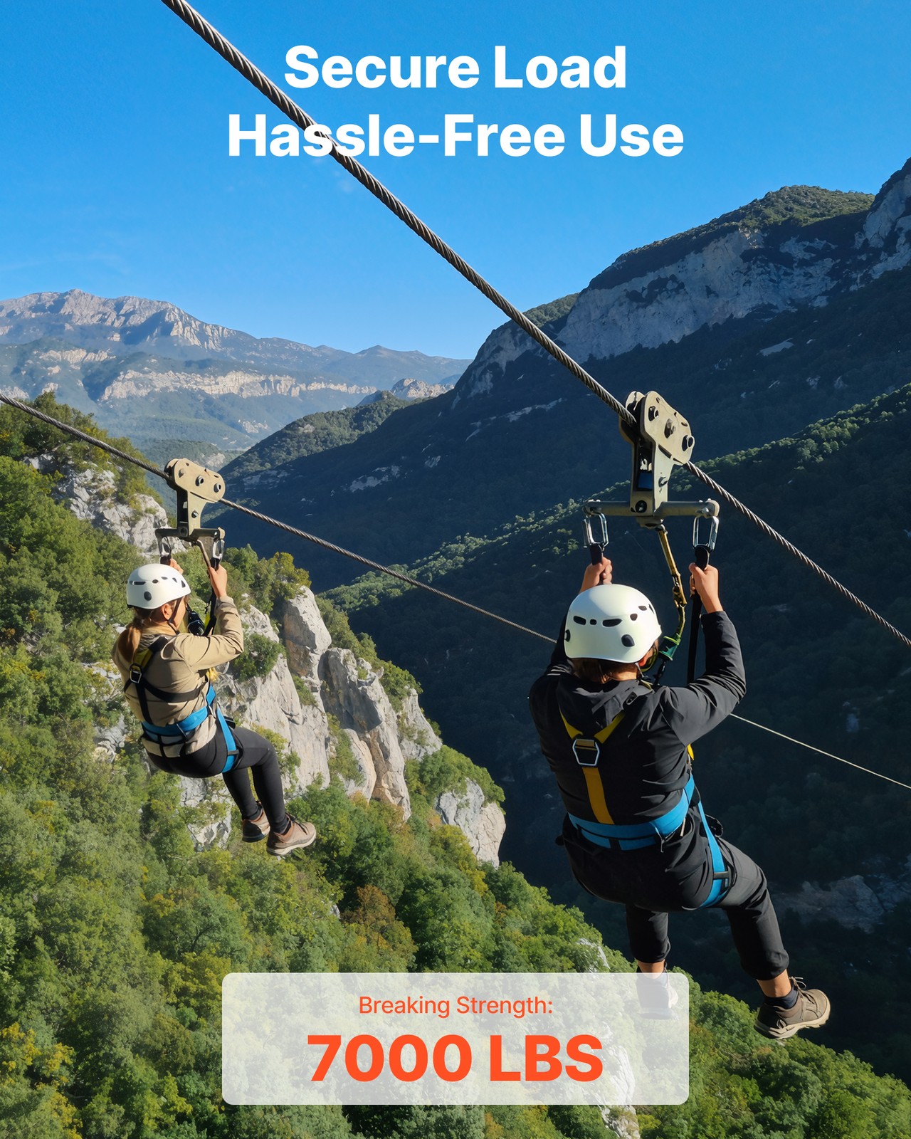 VEVOR Galvanized Carbon Steel Cable 1/4 in 7 x 19 Wire Rope 250 ft Cable Railing