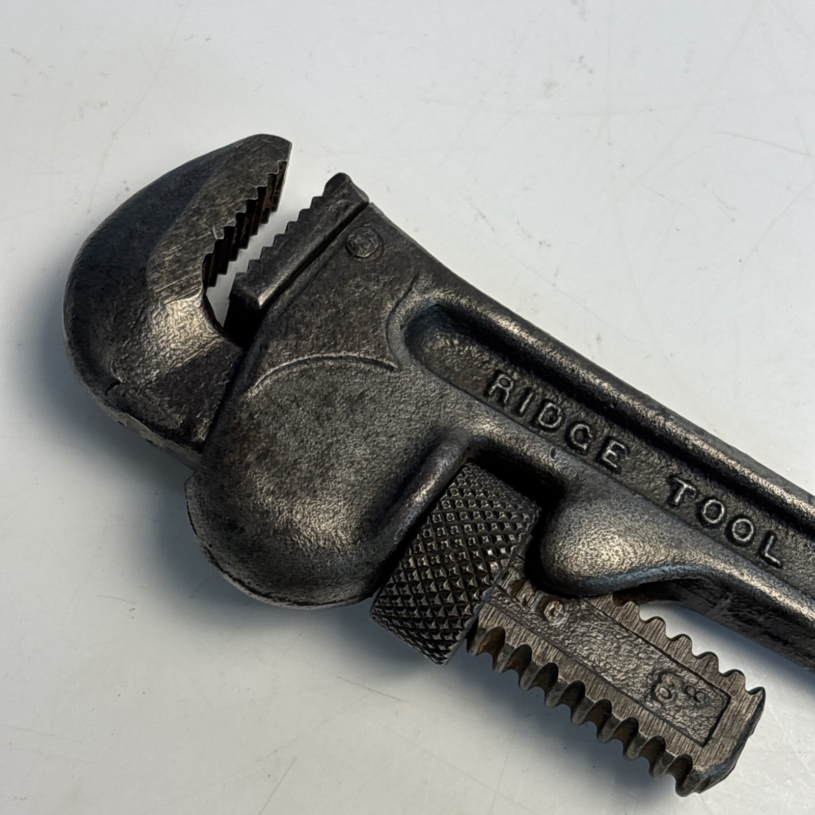 Vintage RIDGID 8” Pipe Wrench PAT PEND’G N.Y.C. USA