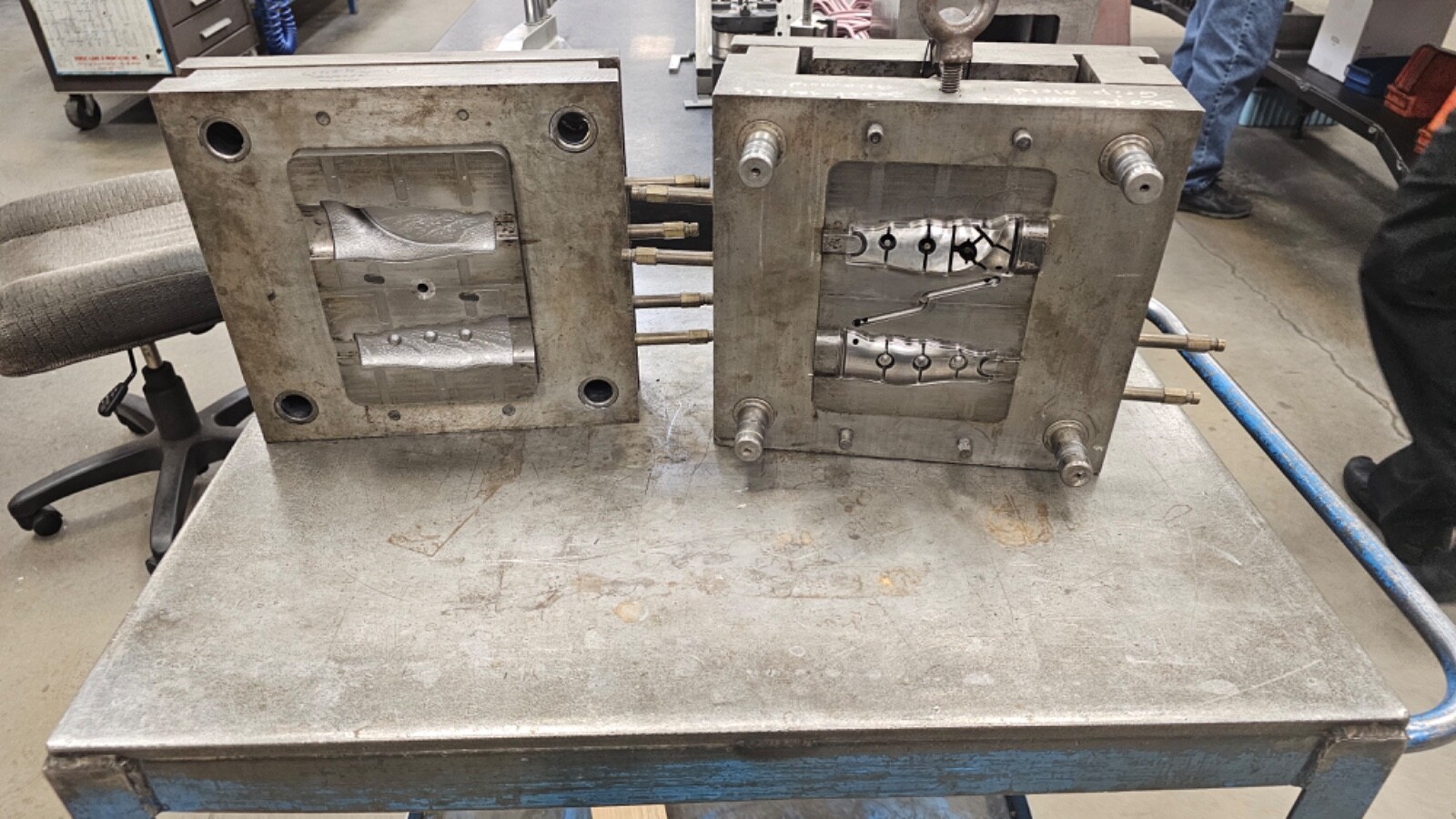 Hand Dyed Wood Grain Pistol Grips & Screws HURST OEM NEW Mopar Shifter Handles