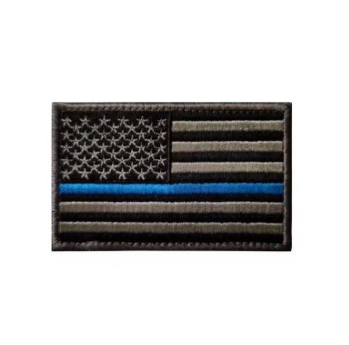 USA American Flag Patches 3"X2" Hook and Loop Military Tactical American Owned