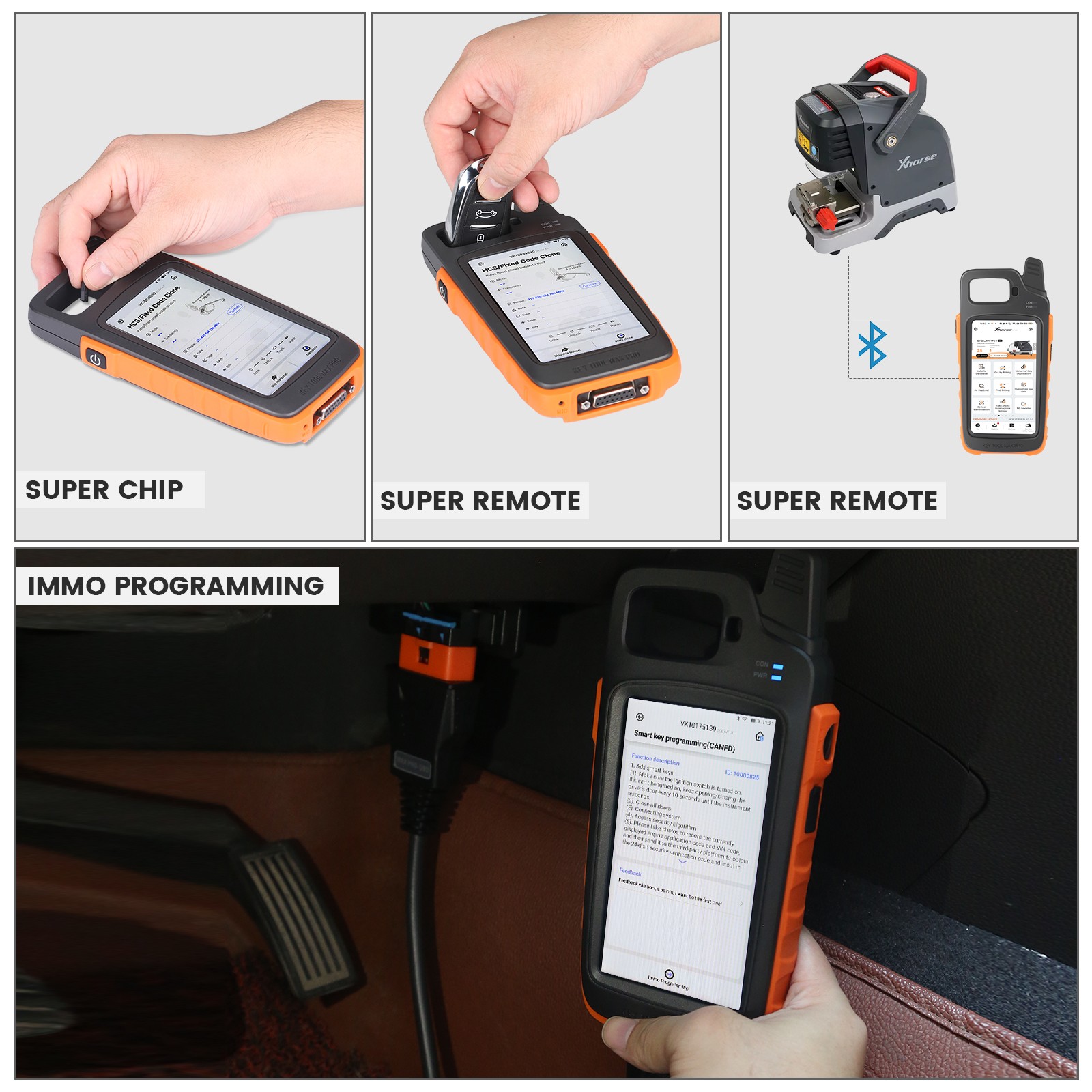 Xhorse VVDI Key Tool Max PRO Combines Key Tool Max and Mini OBD Tool Functions