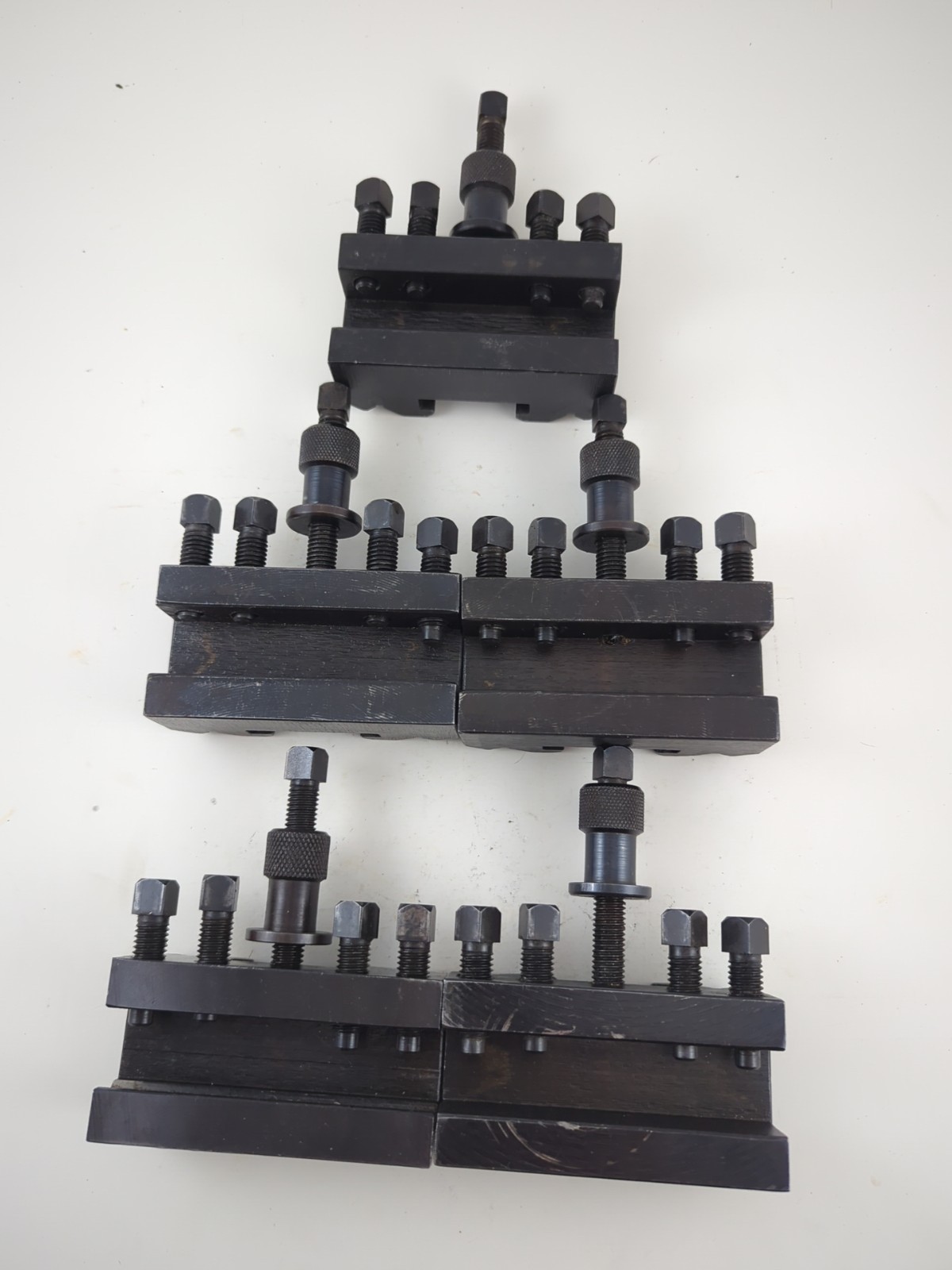 Mecanizados Huesca MH90 Quick Change Tool Post w/ (5) Tool Holders & Wrench