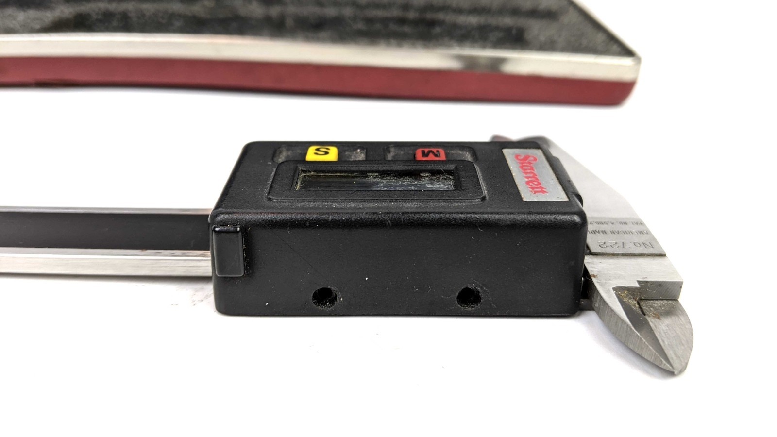 Starrett No. 722 Digital Caliper with Original Hard Case