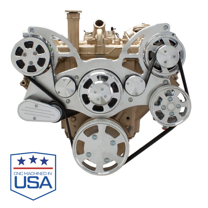 Serpentine System for Oldsmobile 350 Rocket 455 All Inclusive Olds V8