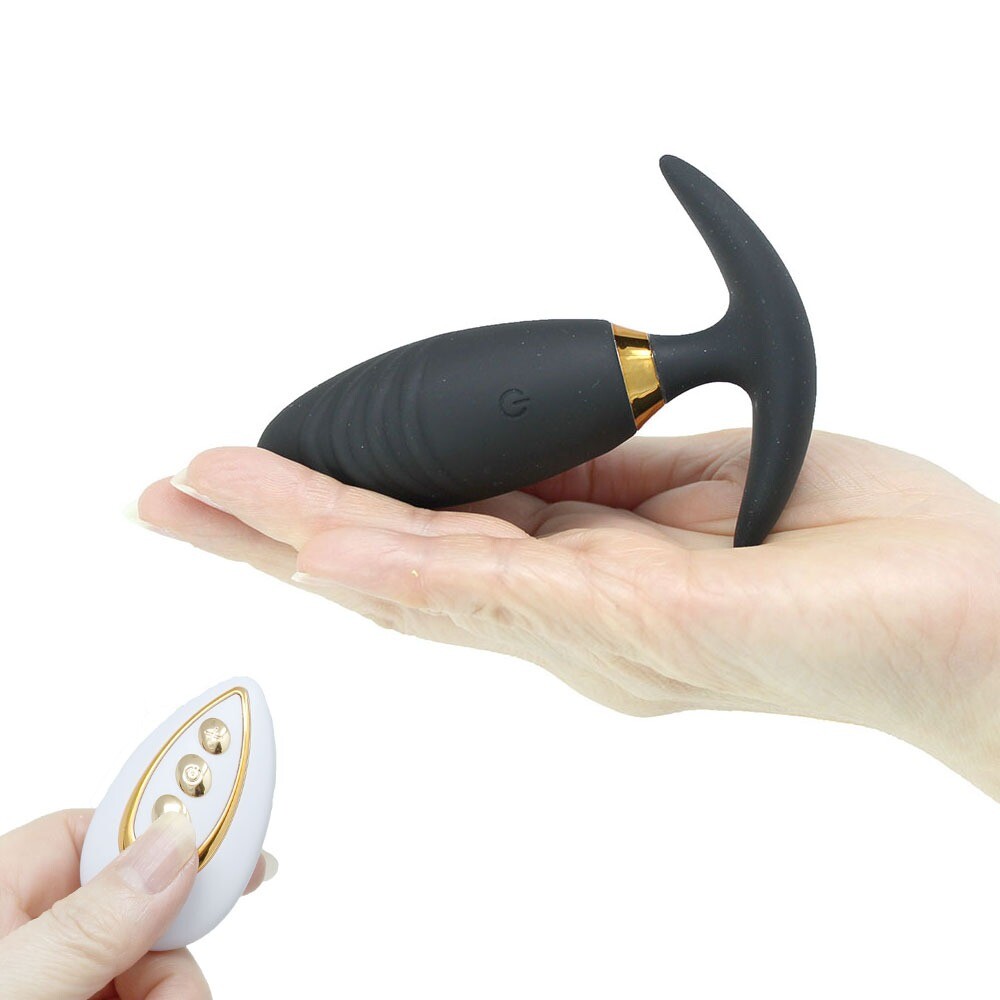Remote Control Vibrating Anal Butt Plug Vibrator Sex Toys for Women Men Couple