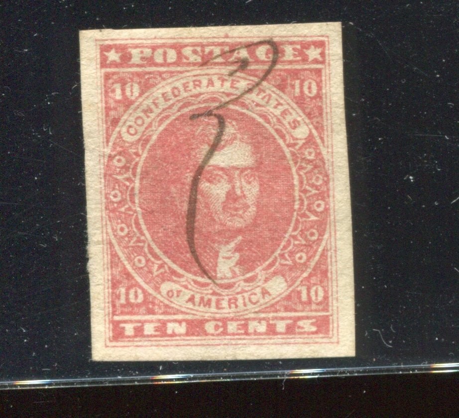 Confederate States 5 Used Stamp BX6935