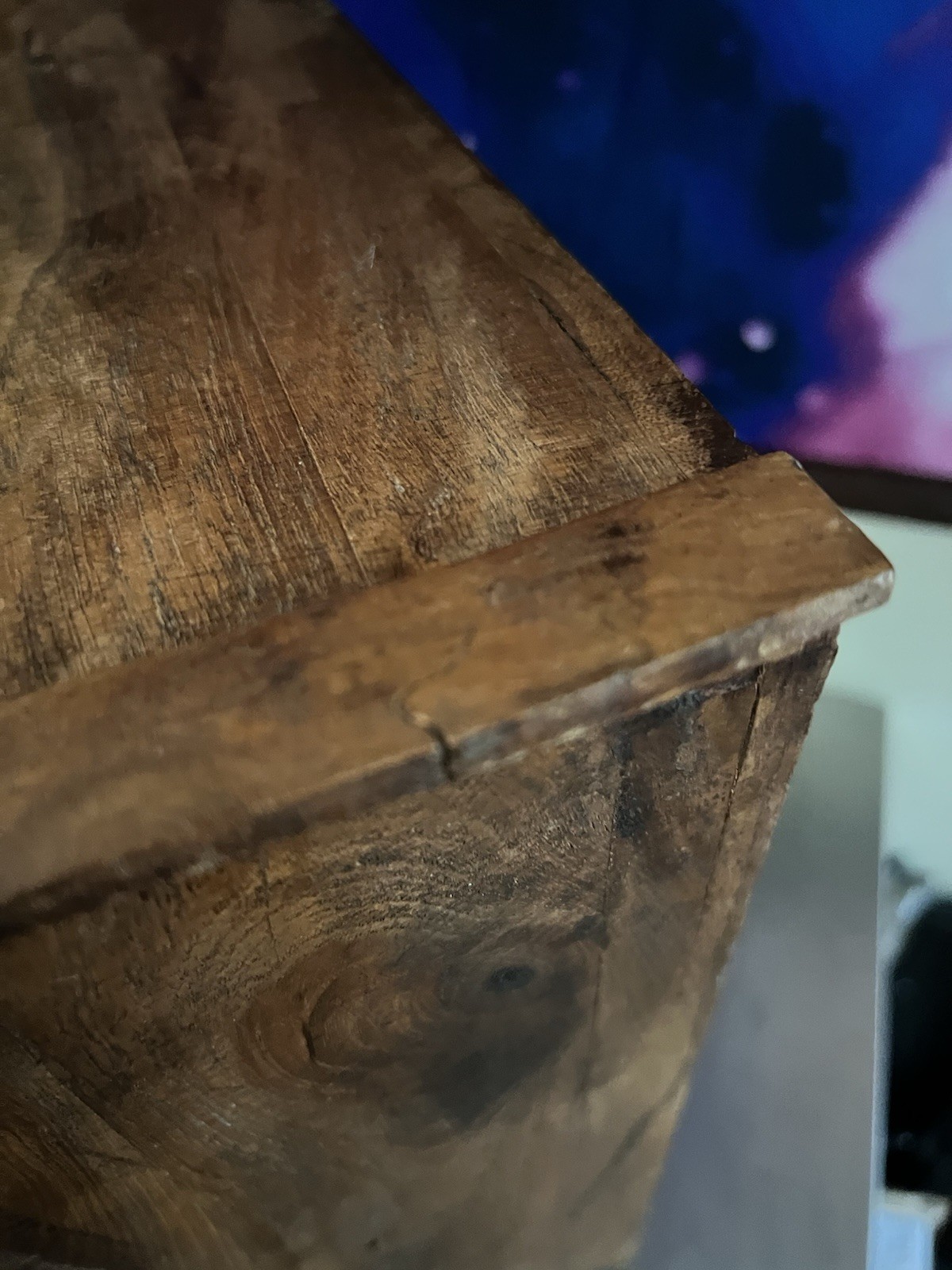 Antique Solid Wood Eight Drawer Collector's Chest | 16.25” x 12.5“ x 6.75” TLC