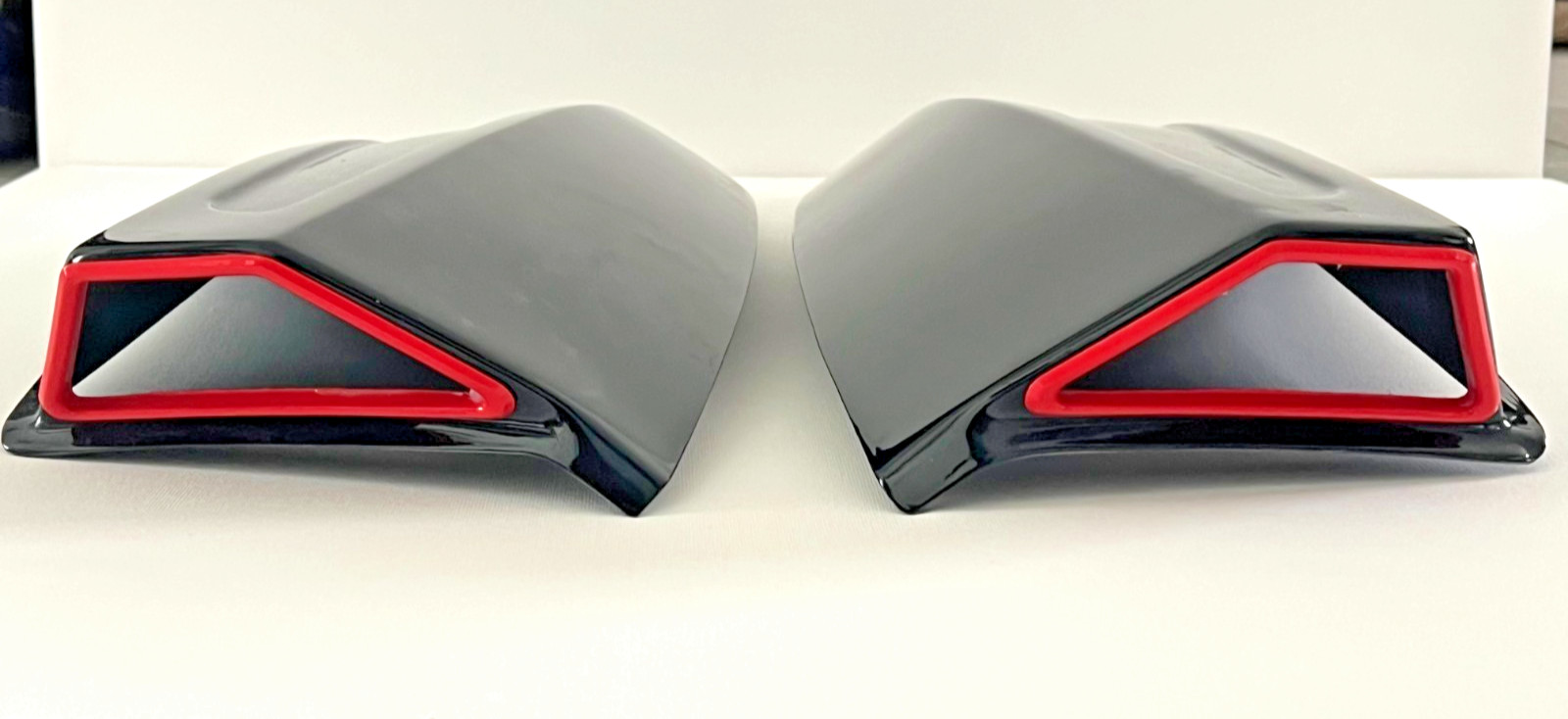 Mercury V8 Carbon Fiber Air Scoops 300R, 450R, and 500R custom with larger intak
