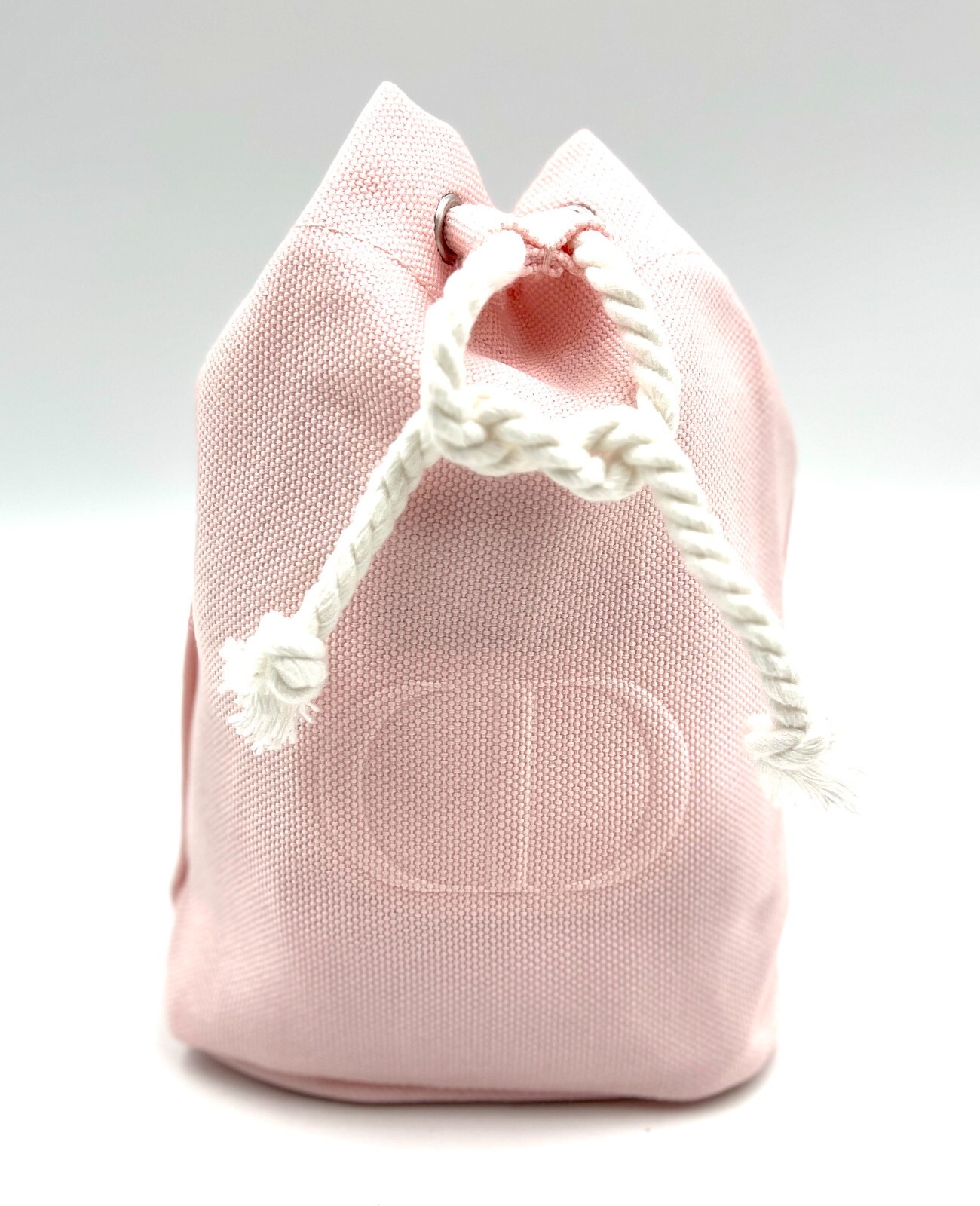 New! Christian Dior Cosmetic Bag Drawstring Pouch Clutch ~ Small ~ Pink