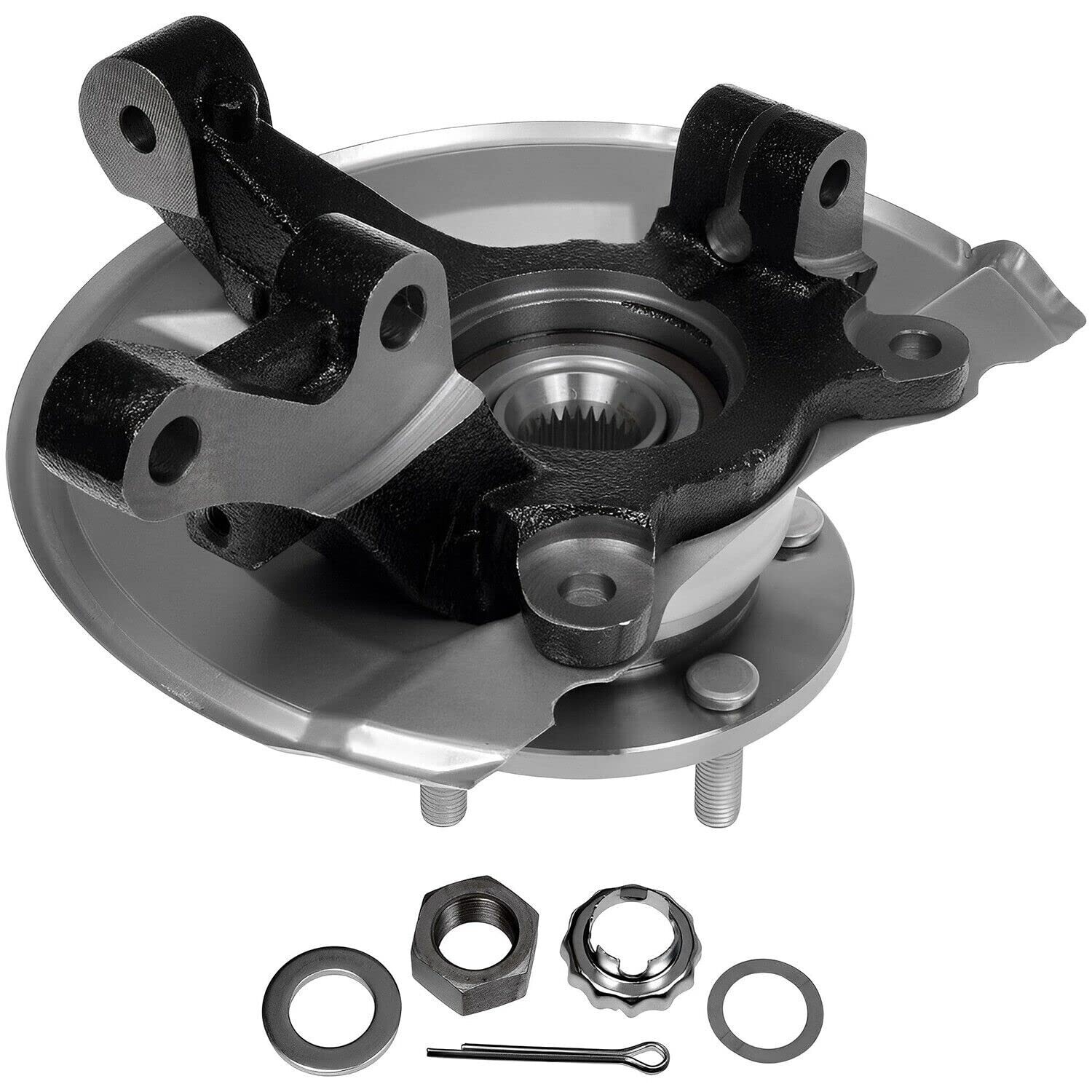 AWD Front Steering Knuckles Rear Wheel Hub Bearings for Compass Patriot Caliber