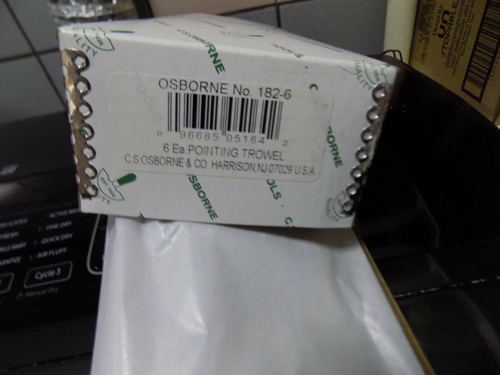 2, C.S. Osborne No.182-6, 6 Inch Archaeologist Pointing Trow- Archaeology