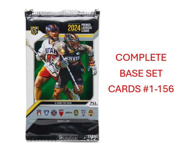 2024 PLL COMPLETE (156) Base Card Set - Premier Lacrosse League
