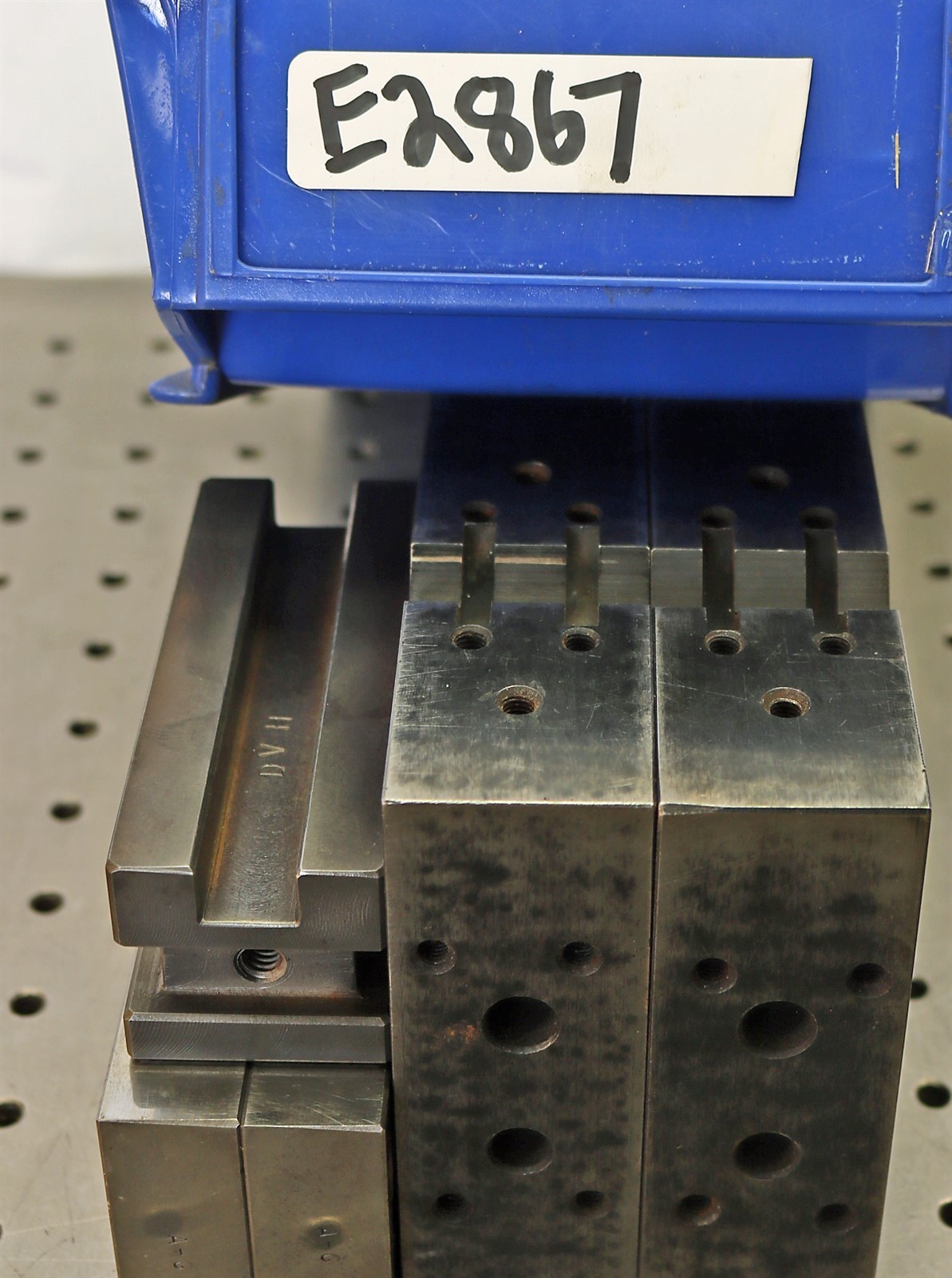 Lot Of Toolmaker Made Blocks, Fixtures, Grinding, Hardened & Ground - - E2867