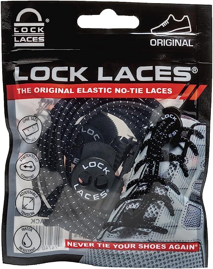 Lock Laces  Elastic No Tie Shoelaces One Size Fits All
