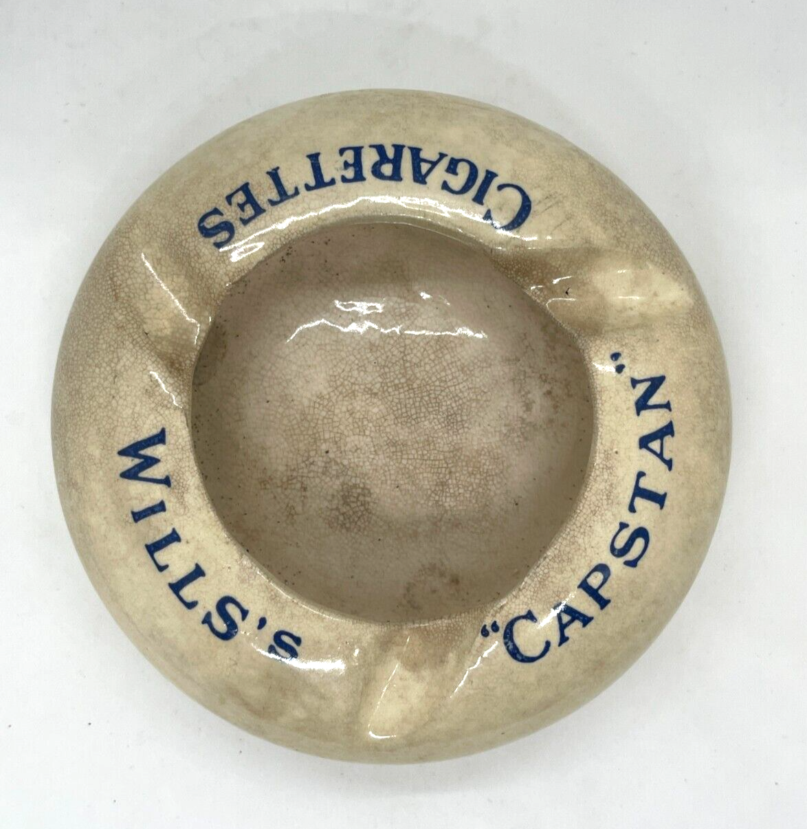 Vintage Will's Capstan Cigarette Ashtray
