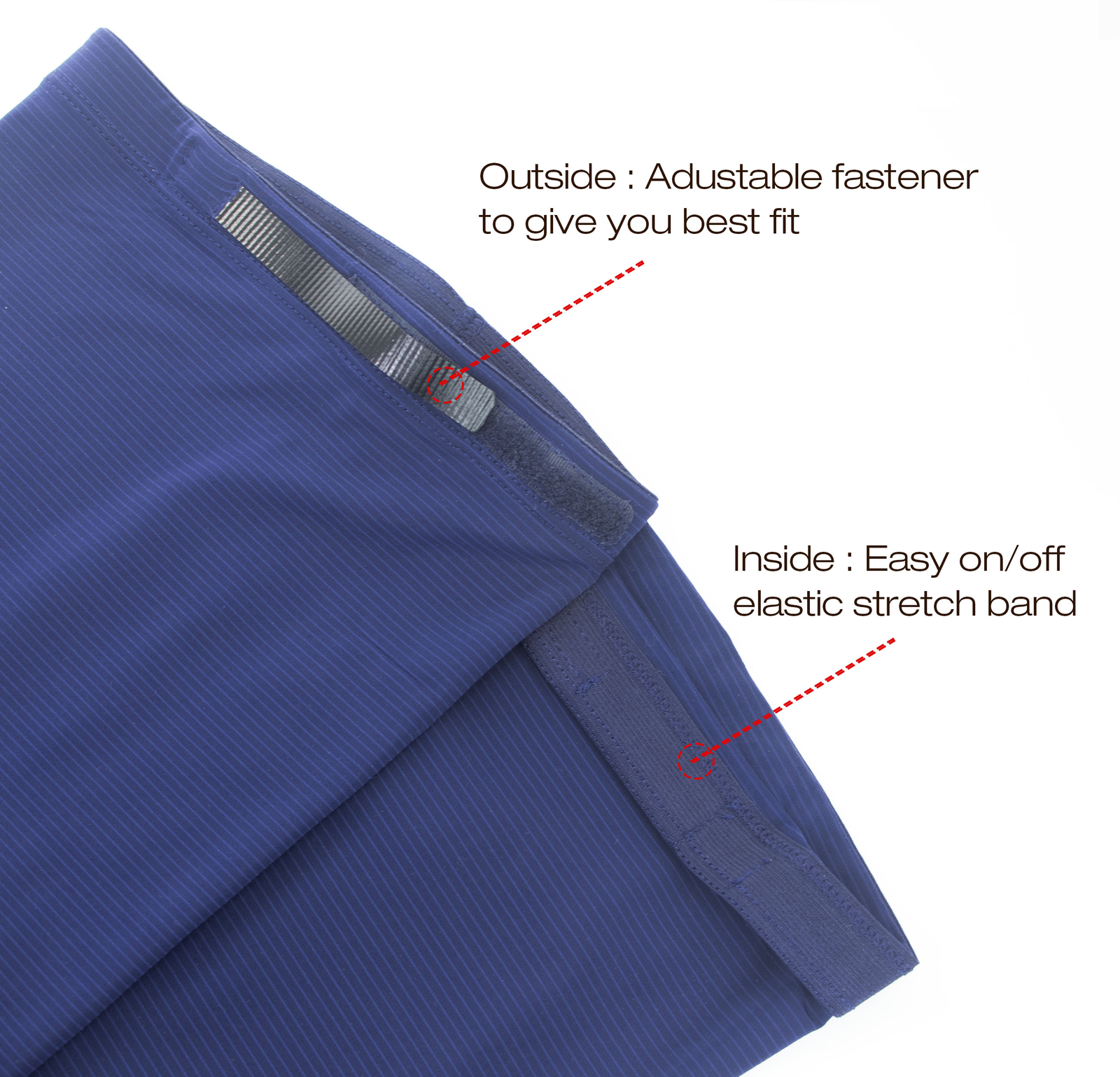 INCONTRO Cooling Sun UV Protection LEG Sleeves for Golf Cycling Outdoor UNISEX