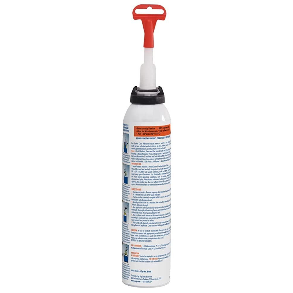 Zep Fast Gasket Clear - 7 oz (Case of 12) 143001