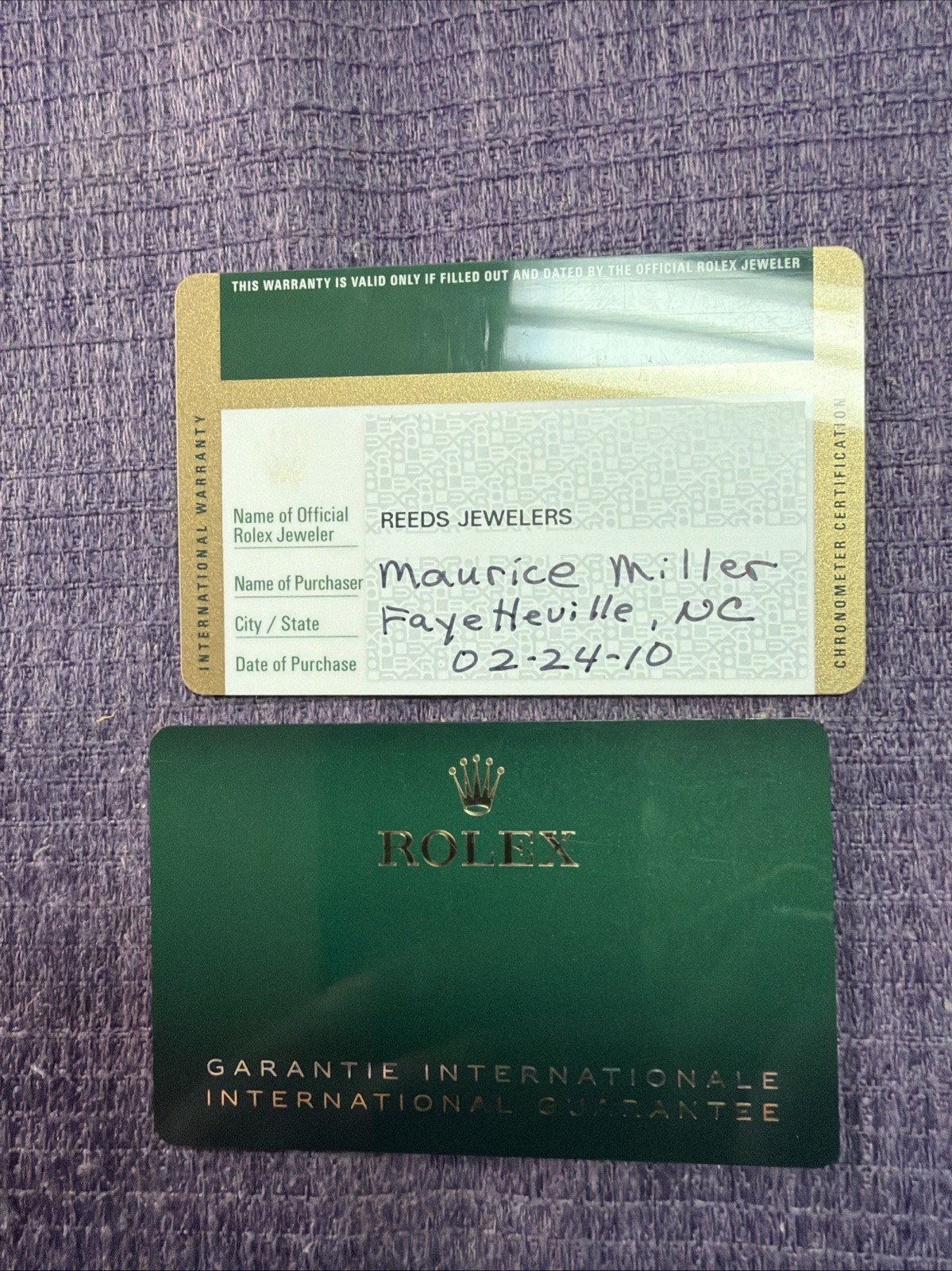 Rolex GMT-Master 116710;126720 Certificate Guarantee Warranty.2 For $498❗️