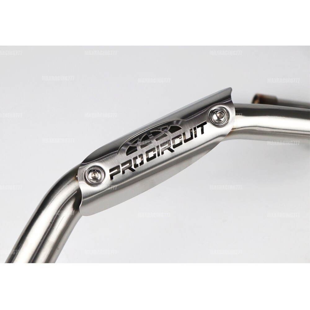 EXHAUST MUFFLER RACING CARBON PIPE FULL SYSTEM FIT FOR KAWASAKI KLX110 KLX110L