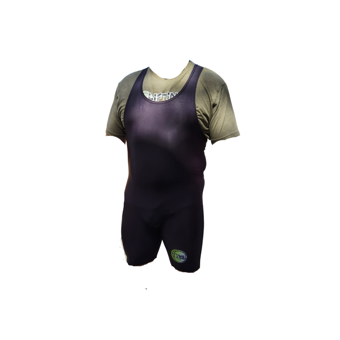 Lifting Large Competition Powerlifting Singlet , Raw Powerlifting, Softsuit