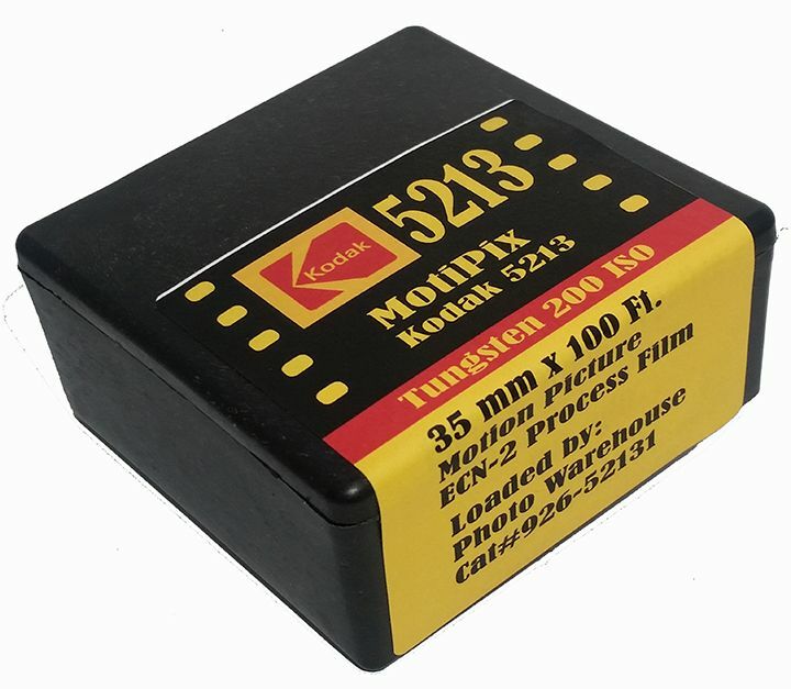 100' Roll MotiPix Kodak Vision 5213 35 mm Motion Picture ECN-2 Process Film 200T