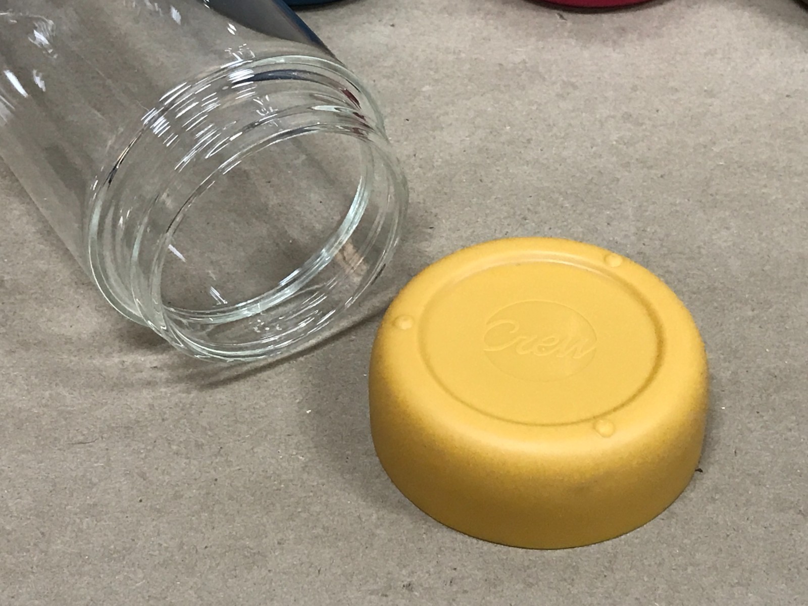 Crew Bartender Pre-Batching Bottles With Removable Base, Lot of 4, Asstd. Colors