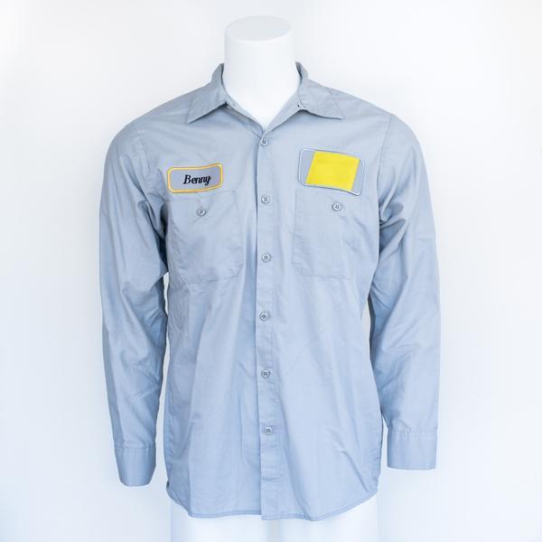 Cintas Red Kap Unifirst G&K Light Gray Used Work Shirts