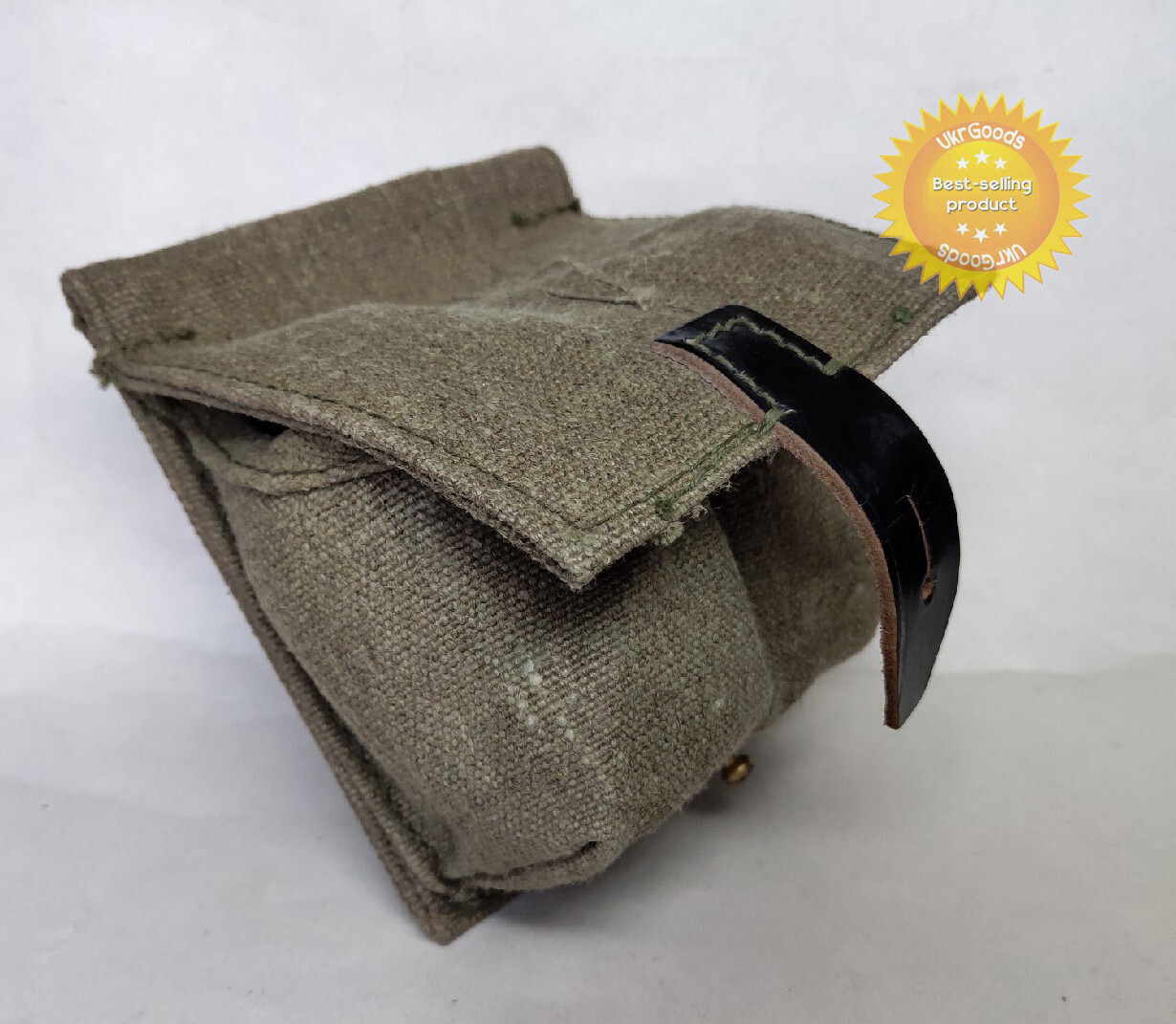 Two grenades pouch Soviet Army WW2 F1/RG42 canvas stamped original