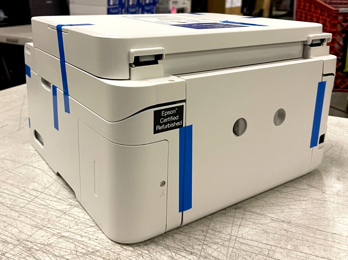 Epson EcoTank ET-3850 Wireless Multifunction Printer - White (NO INK !!!)