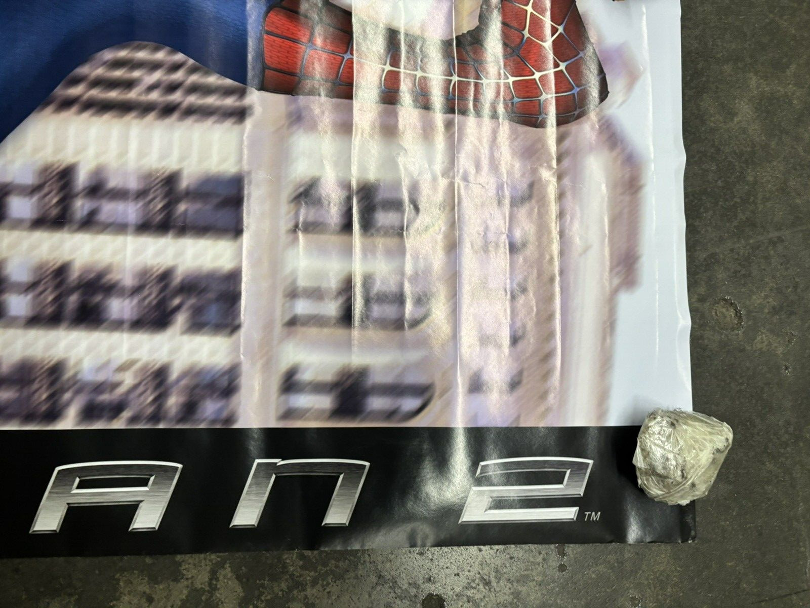 Spider man 2 2004 movie large door Poster C2624