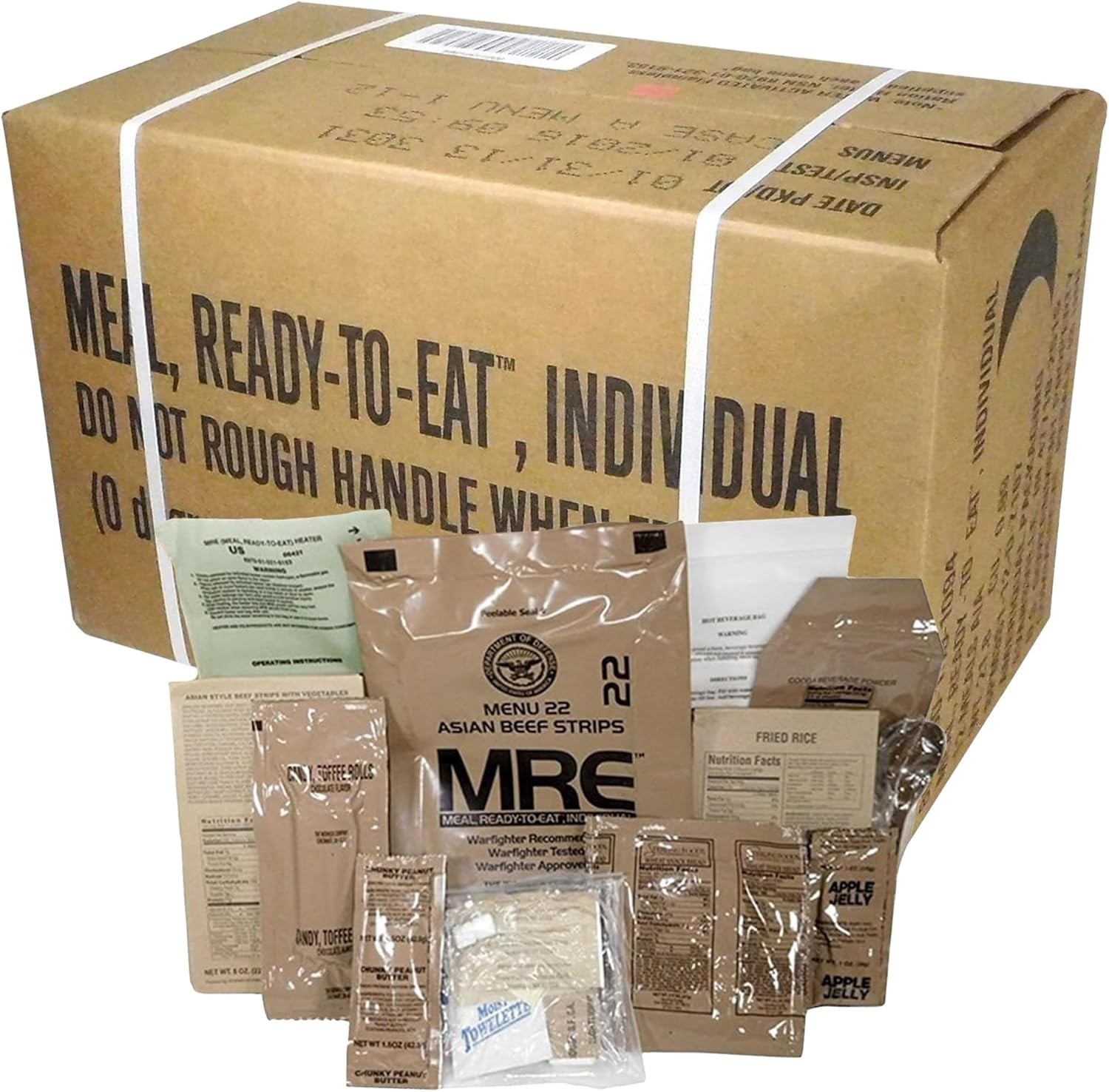 2 Pack MRE Emergency Ready To Eat Meals – Storm & Power Outage Food USA