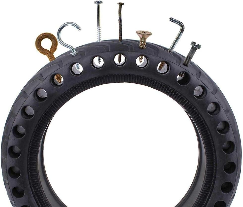 2-Pack 8.5" Solid Tires for Electric Scooter with 2 Tools