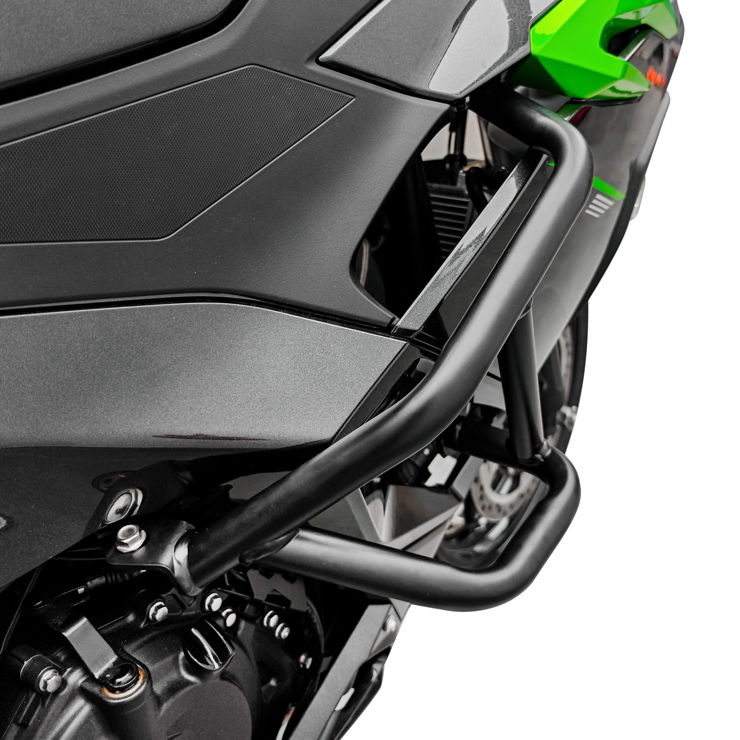 Crash Bar For Kawasaki Ninja500 Engine Guard Frame Protector Anti-Drop WOLFLINE