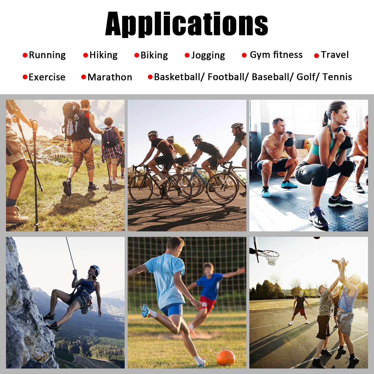 5 Pairs 30-40 mmHg Compression Socks - Knee High Support for Running & Sports