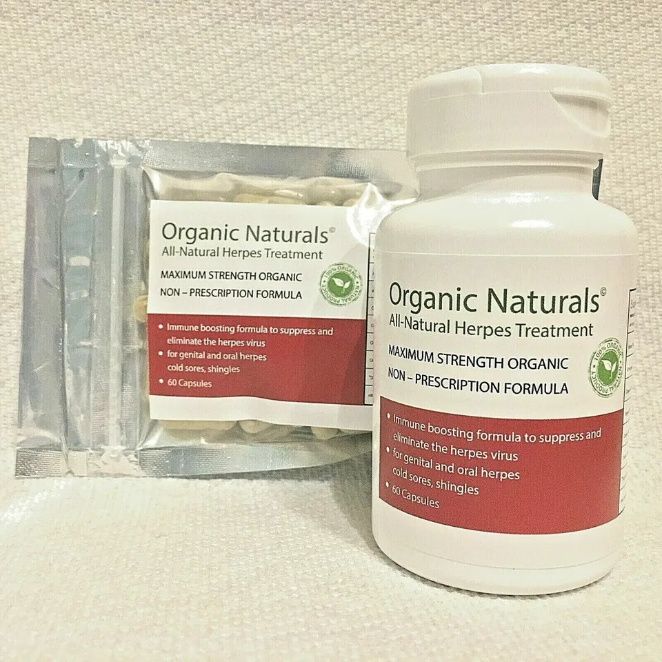 All-Natural Outbreak Treatment Supplement- by Organic Naturals - 60 Capsules
