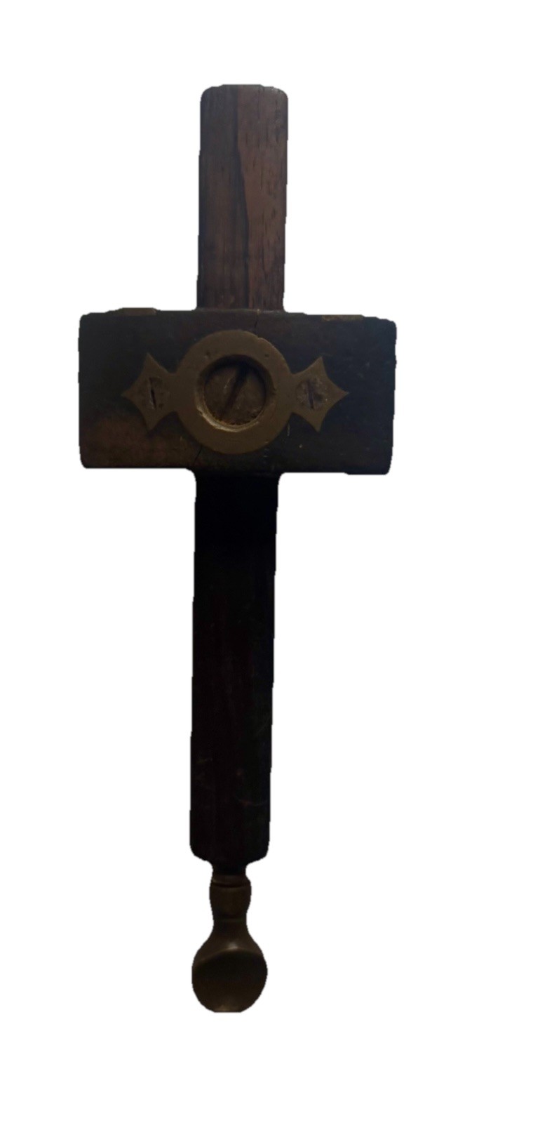 Antique Mortise Gauge W&J Colquhoun & Chapman Glasgow Brass Woodworking Tool