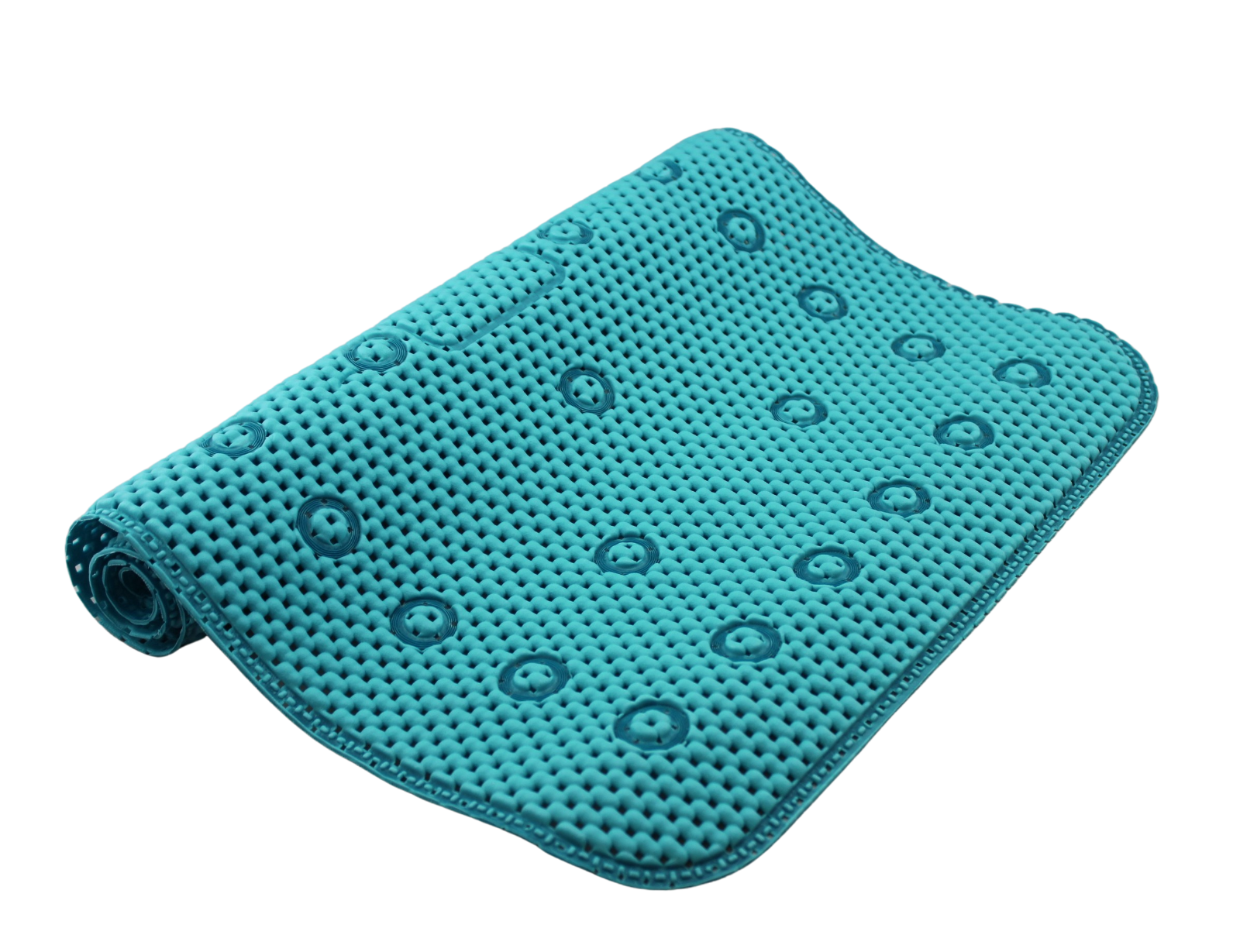 Bathtub and Shower Soft Waffle Cushioned Texture Spa Bathroom Shower Bath Mat