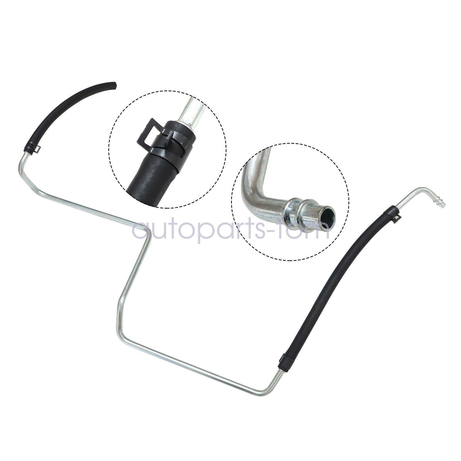 Set of 3 Power Steering Hose For 02-09 Chevy Chevrolet Trailblazer Envoy EXT GMC