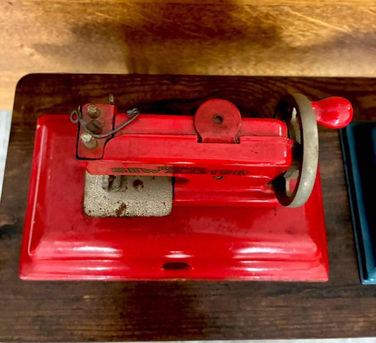 Lot Of 2 1940- 1950 Collectible Children Child Toy Sewing Machines. German Made