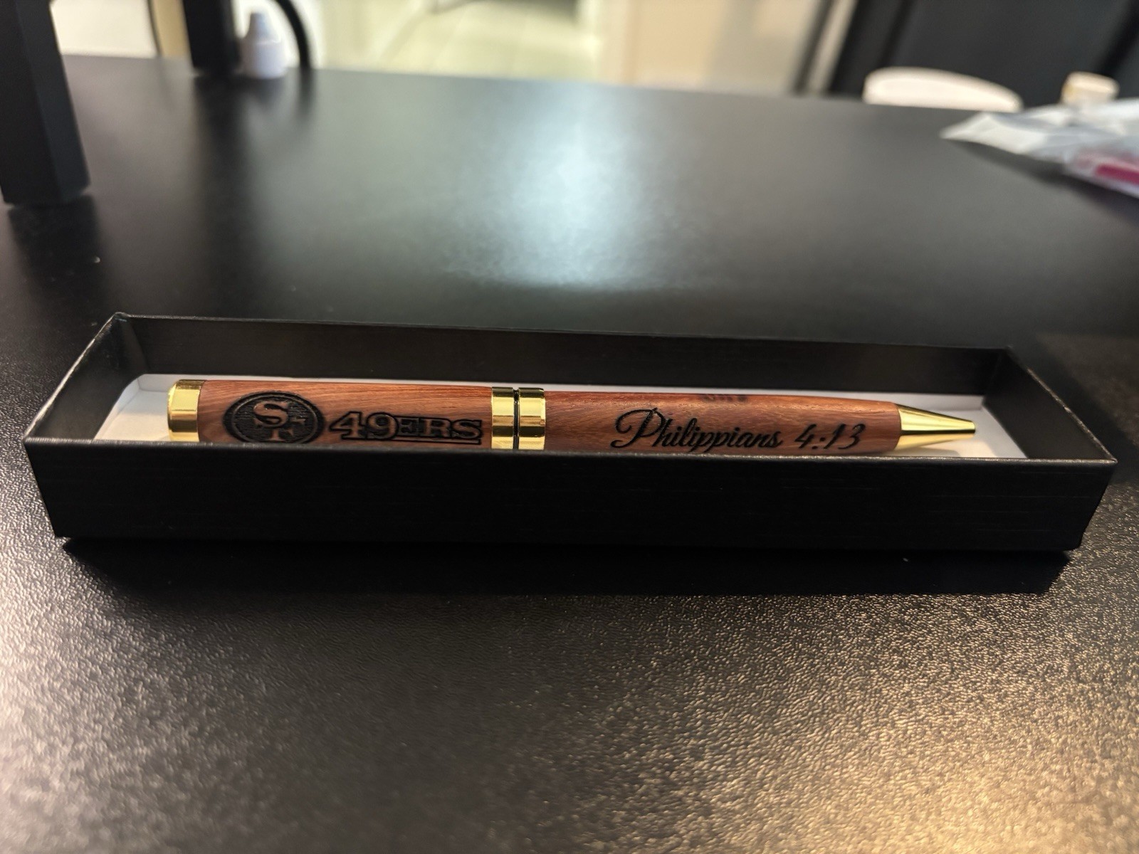 Custom Engraved Wood Pen with Box – Personalized Gift