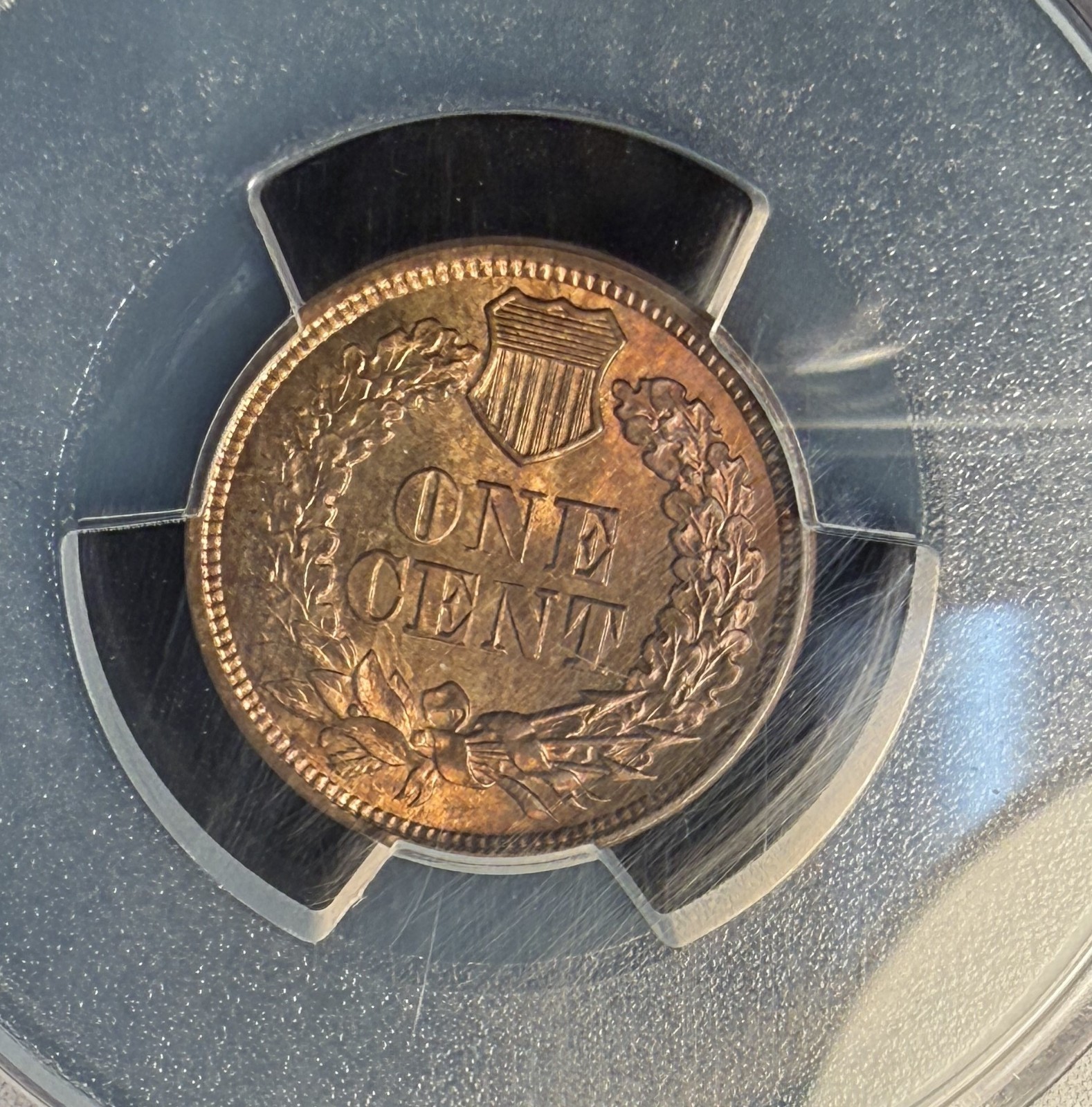 1869 Indian Head Cent, MS63BN PCGS, (14941)