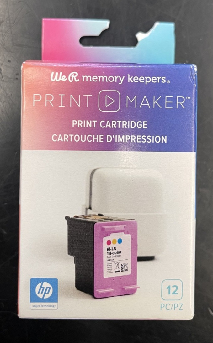 We R Memory Keepers Printmaker Print Ink Cartridge (60000106) - NEW