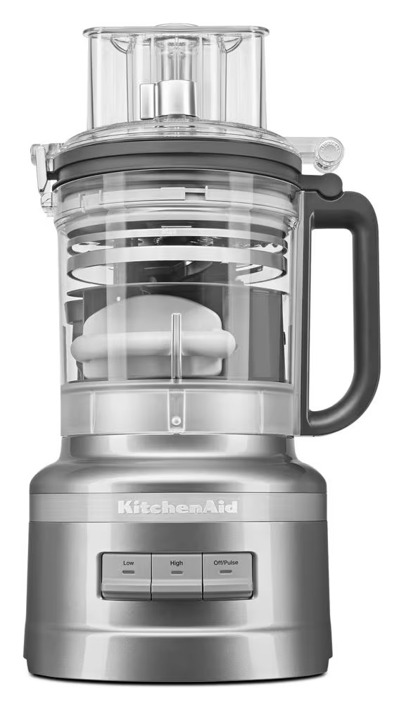 13-CUP FOOD PROCESSOR WITH DICING KIT - CONTOUR SILVER
