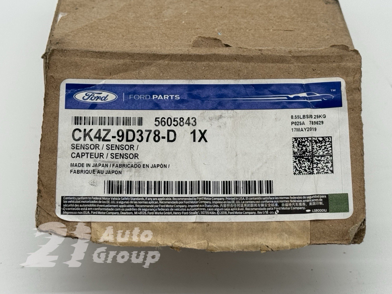 New Genuine OEM 2015-2019 Ford Transit-350 Nitrogen Oxide Sensor (CK4Z-9D378-D)