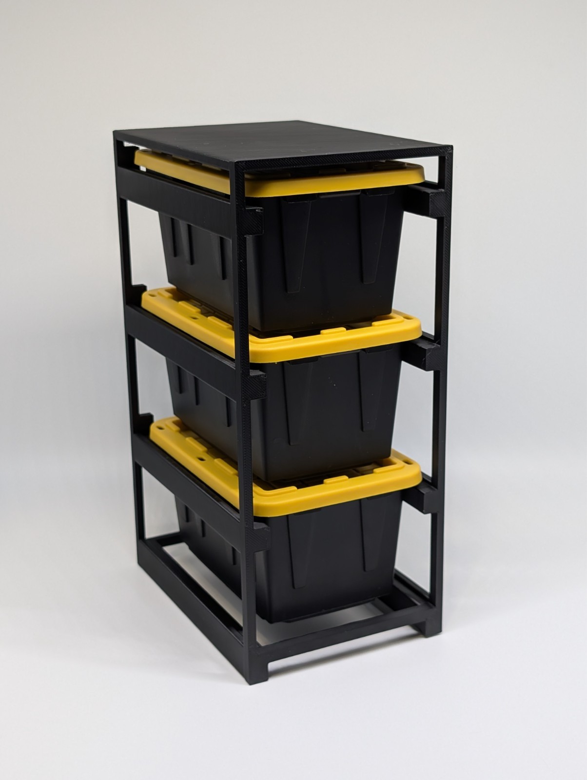 Storage Rack for Lowe's Teeny Totes 6036639 (Bins not Included)