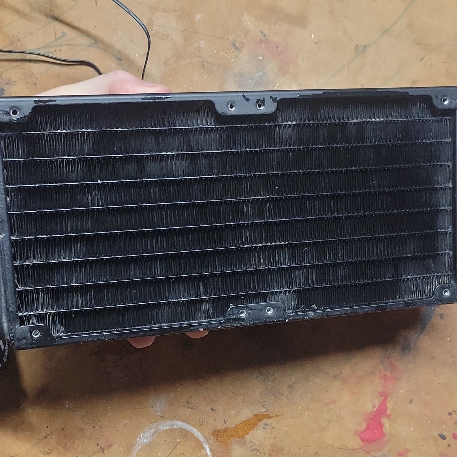 BOXX Technologies Inc. Black Liquid Cooler with Radiator Pump Copper Aluminum