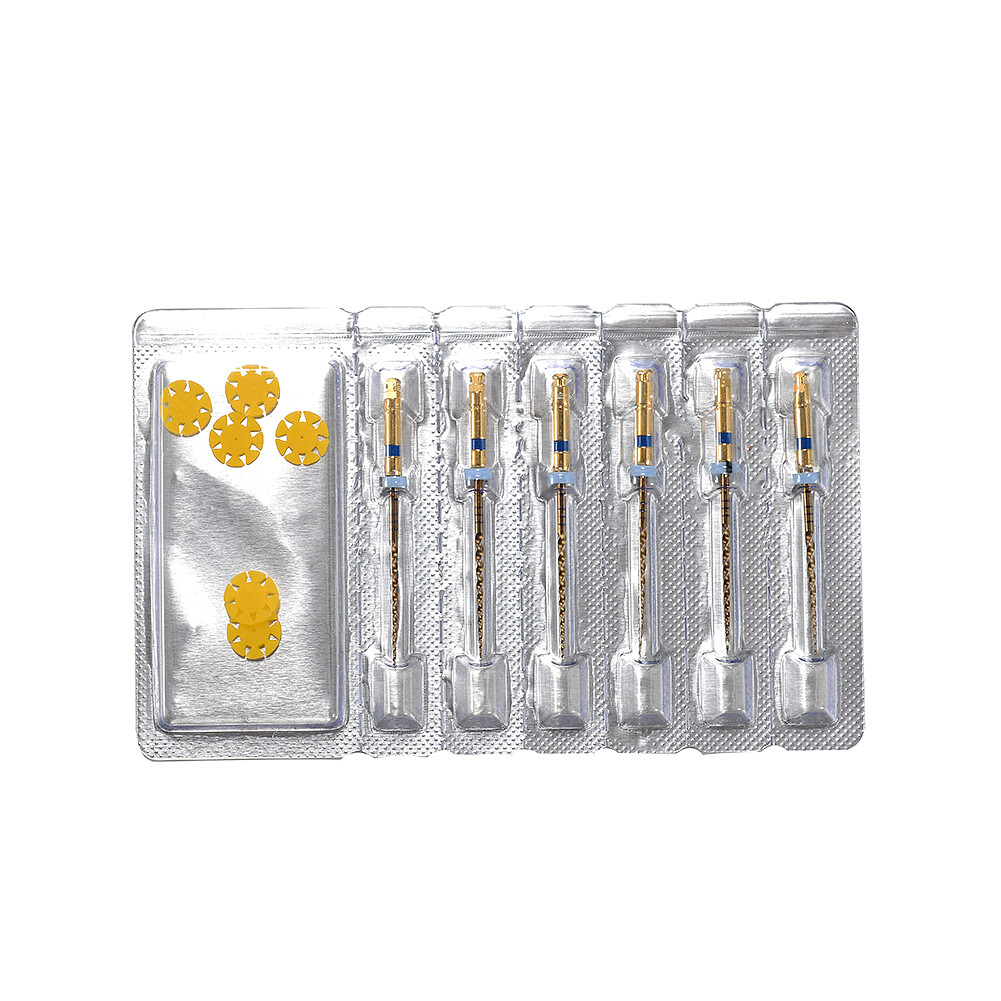 Easyinsmile Dental Endo Rotary Files X-Pro Gold Taper NITI Endodontic Files