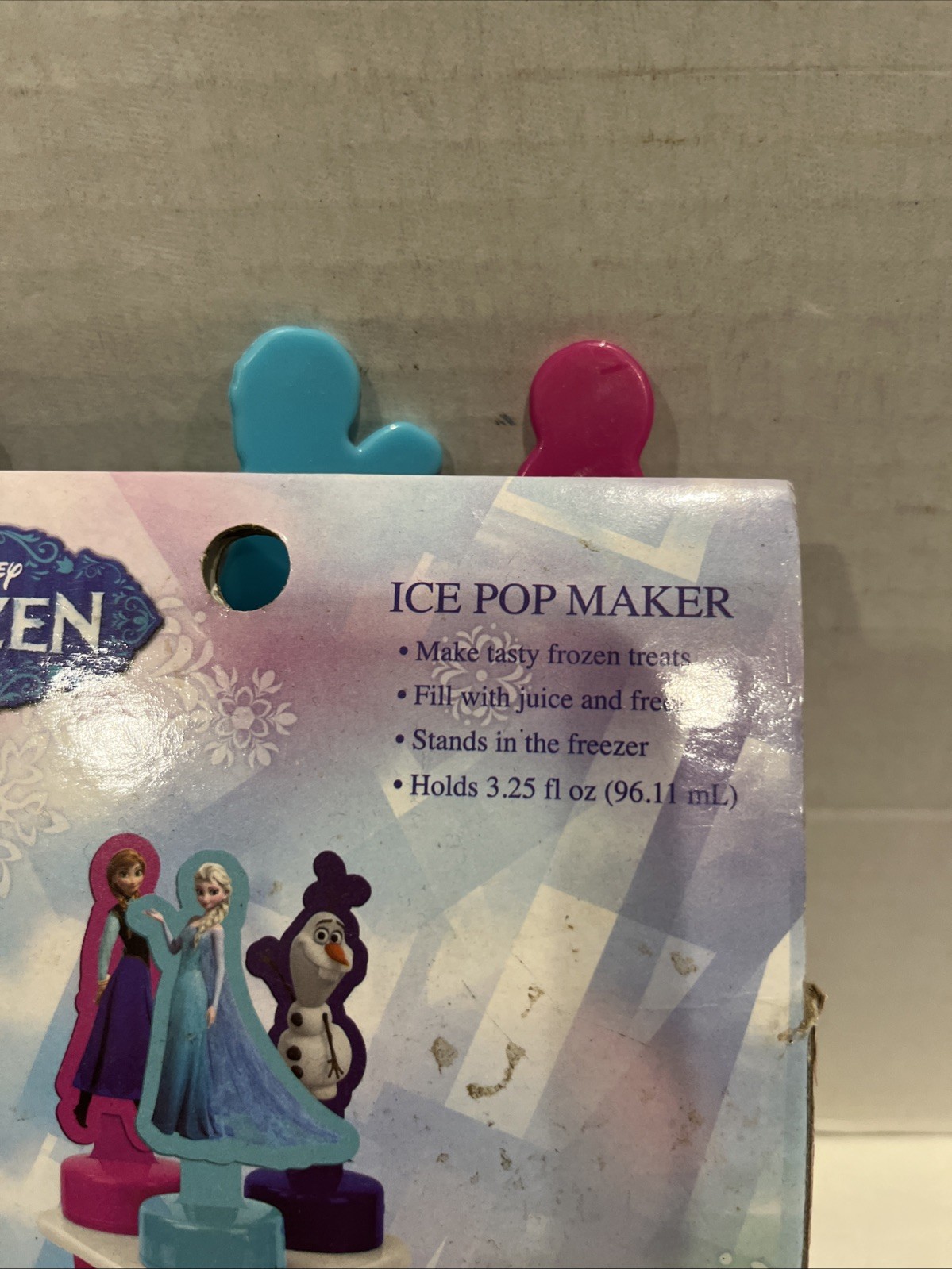 Disney Frozen Ice Pop Maker 3 Ice Pop Molds And Stand